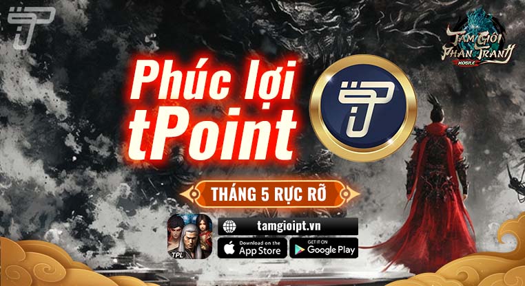 Tích lũy tiêu phí tháng 5 Tam Giới Phân Tranh Mobile