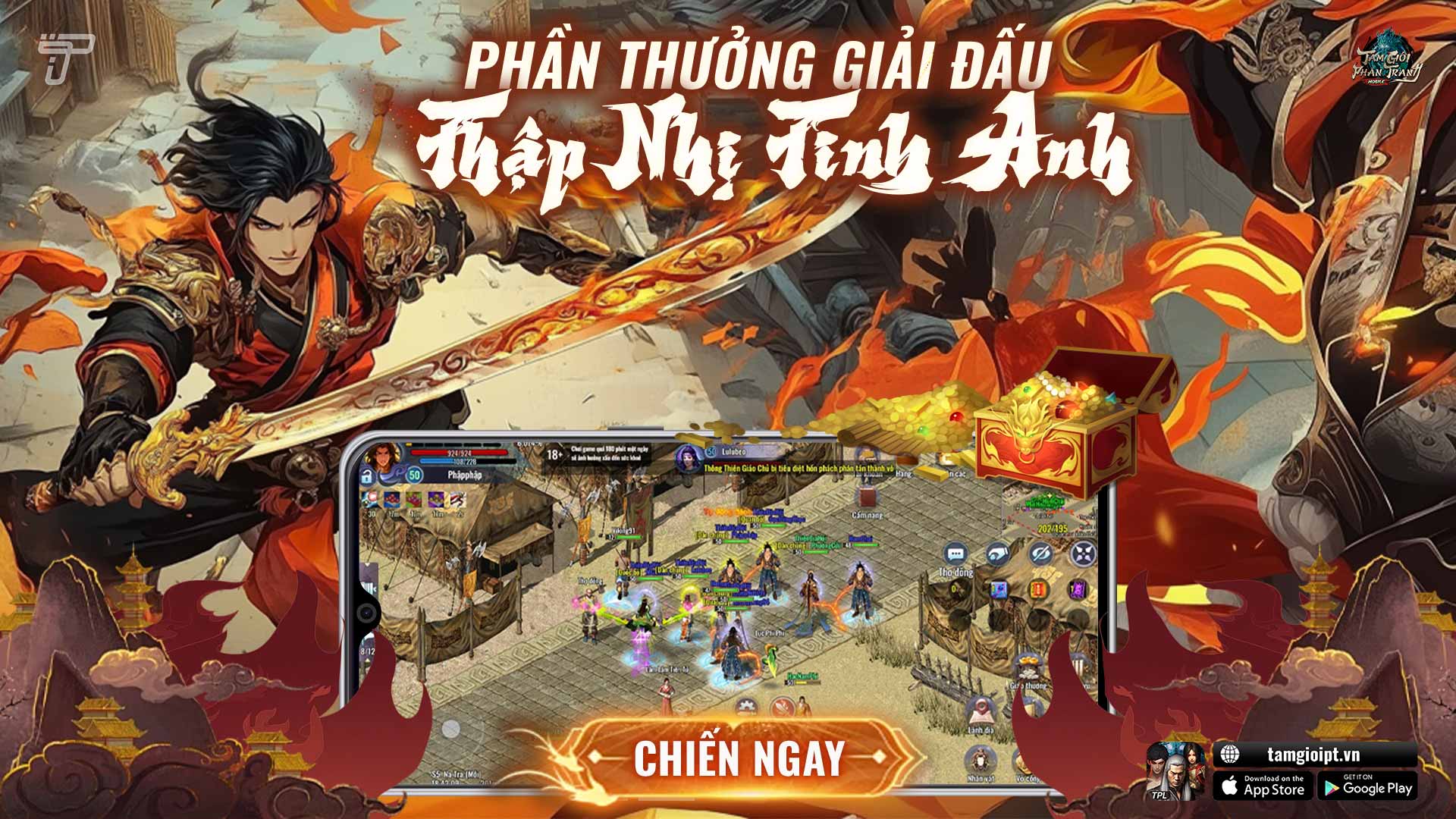 Phần Thưởng Giải Đấu Thập Nhị Tinh Anh | Tam Giới Phân Tranh Mobile